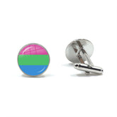 Polysexual Pride Cufflinks